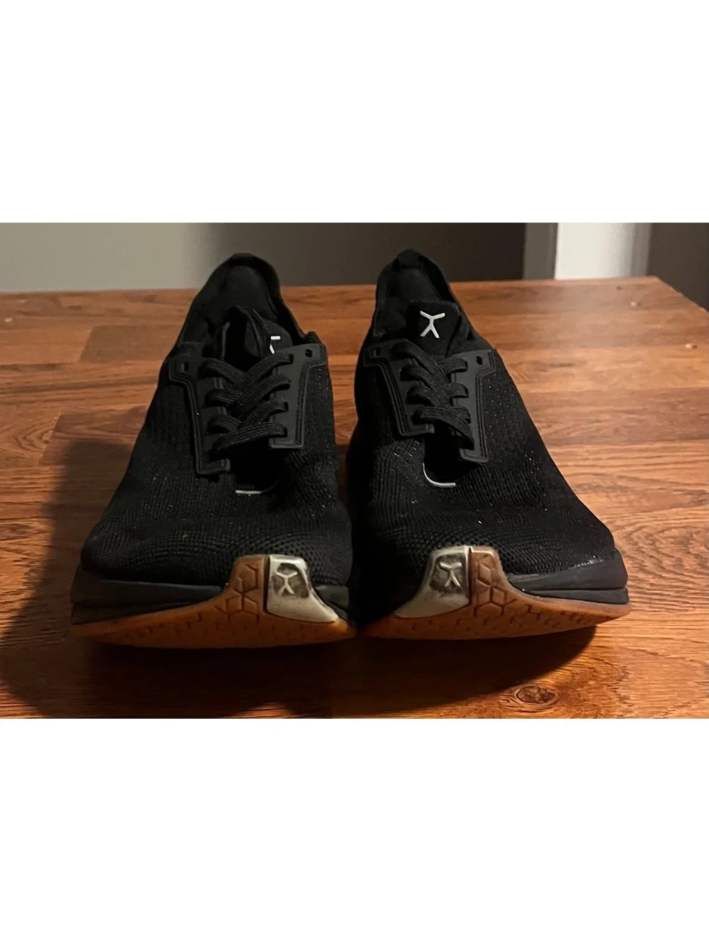 Flux Black Athletic Running Shoes Size US 7.5